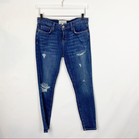 Current Elliott Easy Stiletto in Love Destroy Jeans 26 - Picture 6 of 12